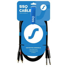 Audio Jack to RCA Cable Sound station quality (SSQ) SS-1428 2 m