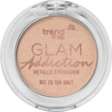 Купить тени для век trend !t up: Lidschatten Glam Addiction Metallic 040 Pearly Peach Gold, 2,5 g