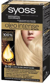 Syoss Oleo Intense Permanent Oil Color No. 9-10 Безаммиачная масляная краска для волос, оттенок светло-русый