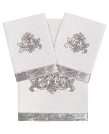 Linum Home textiles Turkish Cotton May Embellished Bath Towel Set, 2 Piece