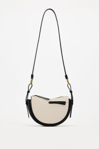 Canvas crossbody bag