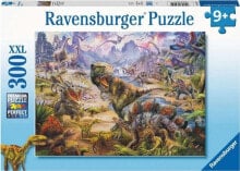 Детские развивающие пазлы Ravensburger Puzzle dla dzieci 2D Dinozaury 300 elementów