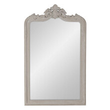 Настенное зеркало Коричневый Стеклянный древесина сосны 80 x 130 cm