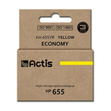 Купить картриджи для принтеров Actis: Картридж с оригинальными чернилами Actis KH-655YR Жёлтый