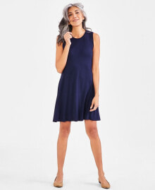 Style & Co women's Sleeveless Flip-Flop Dress, Created for Macy's