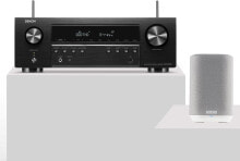Denon AVR-S660H 5.2-Channel AV Receiver, Dolby Surround Sound, 6 HDMI Inputs and 1 Output, 8 K HDMI, Bluetooth, WiFi, AirPlay 2, HEOS Multiroom, Alexa Compatible