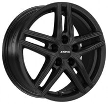 Колесный диск литой Ronal R65 jetblack-matt 6.5x17 ET44 - LK5/112 ML66.5