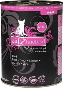 Catz Finefood Catz Finefood Purrrr N.119 Wołowina puszka 400g