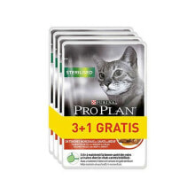 Cat food Purina Pro Plan Sterilised Turkey 4 x 85 g