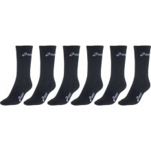Мужские носки Мужские носки высокие черные 6 пар Asics 321749-0900 socks