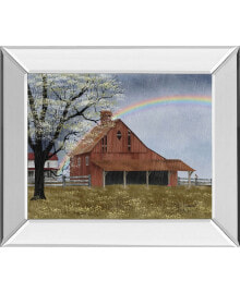 Classy Art his Promise by Billy Jacobs Mirror Framed Print Wall Art, 22