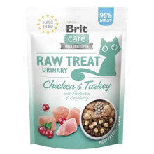 BRIT Care Raw Treat Urinary chicken with turkey cat treat 40g