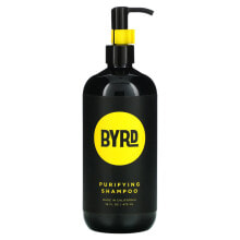Средства для ухода за волосами Byrd Hairdo Products, Очищающий шампунь, для всех типов волос, с соленым кокосом, 473 мл (16 жидк. Унций)