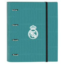 SAFTA Real Madrid Third Equipment A4 4 Rings Binder 120 Sheets Folder