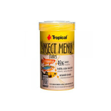 TROPICAL Insect Menu Escamas 100ml fish food