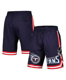 Купить мужские шорты Pro Standard: Men's Navy Tennessee Titans Classic Chenille Shorts