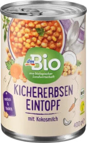 Eintopf, Kichererbsen mit Kokosmilch, 400 g