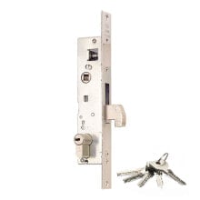 Mortise lock Cisa L4140.20.0 Vertical European Steel Stainless steel