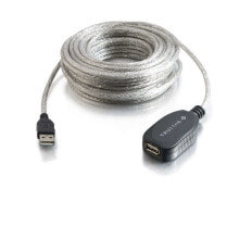 Кабели и разъемы для аудио- и видеотехники C2G 12m USB 2.0 USB кабель USB A Белый 81656