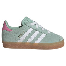 ADIDAS ORIGINALS Gazelle Comfort Closure Elastic Laces infant trainers