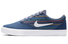 Nike SB Charge Cnvs Prm 条纹 低帮 板鞋 男女同款 蓝白 / Кроссовки Nike SB Charge Cnvs Prm CV6481-400