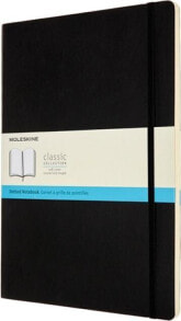 Moleskine Notes MOLESKINE Classic A4 (21x29,7 cm) w kropki, miękka oprawa, 192 strony, czarny