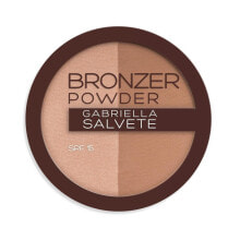 Blush and bronzer for the face