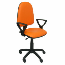 Office Chair Ayna Similpiel P&C 83BGOLF Orange
