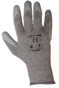 Средства индивидуальной защиты рук для строительства и ремонта lahti Pro Latex-coated work gloves 12 pairs size 8 (L210308W)