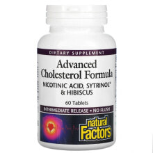 Растительные экстракты и настойки natural Factors, улучшенная формула холестерина, 60 таблеток (Товар снят с продажи)