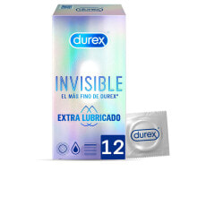 INVISIBLE extra lubricated condoms 12 u