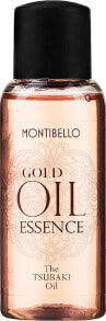 Weichmachendes, pflegendes Haaröl Tsubaki für gefärbtes, trockenes Haar - Montibello Gold Oil Essence Tsubaki Oil