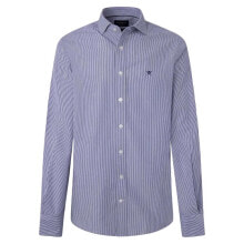 HACKETT Ess Fine Bengal Strip Long Sleeve Shirt