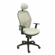Office Chair with Headrest Jorquera P&C BALI40C Grey