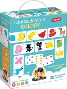 Логическая игра для детей Czuczu CzuCzu Domino Kolory gra