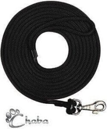 CHABA LEASH TRAINING ROPE 8 / 15m BLACK