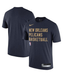 Nike men's Navy New Orleans Pelicans 2023/24 Sideline Legend Performance Practice T-shirt