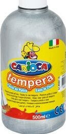 Carioca Farba Tempera 500ml srebrna