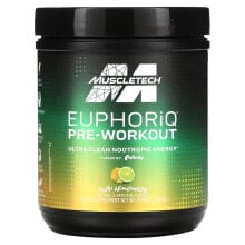 MuscleTech, EuphoriQ, предтренировочный комплекс, лимонад юдзу, 340 г (11,99 унции)