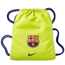 Мужские мешки на завязках Мешок для обуви желтый Nike FC Barcelona Gym Sack BA5413-702 shoe bag
