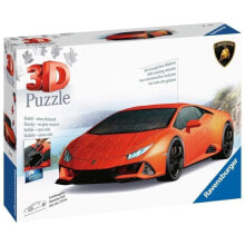 Детские развивающие пазлы 3D Пазл Ravensburger, Lamborghini Huracn EVO 180 деталей