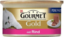 Nestle GOURMET GOLD 85g org.pate Wołowina