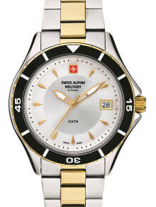 Женские наручные часы унисекс часы аналоговые круглые Swiss Alpine Military