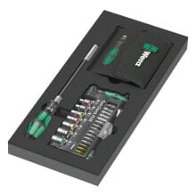 Wera 9750 Schaumstoffeinlage Kraftform Kompakt und Tool-Check PLUS Set 1