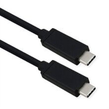 Компьютерные разъемы и переходники rOTRONIC-SECOMP USB4 40Gbit/s Kabel C-C ST/ST 0.5m