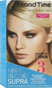 Haaraufheller bis zu 7 Töne №3 - Blond Time Supra Hair Bleaching Product