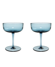 Villeroy & Boch sage Champagne Glasses, Set of 2