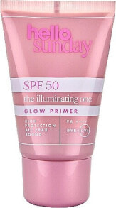 Aufhellende Sonnenschutzgrundierung - Hello Sunday The Illuminating One Glow Primer SPF 50 PA + + + +