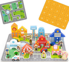 Children's wooden construction kits