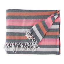 Multipurpose throw Stripes Pink (160 x 200 cm)